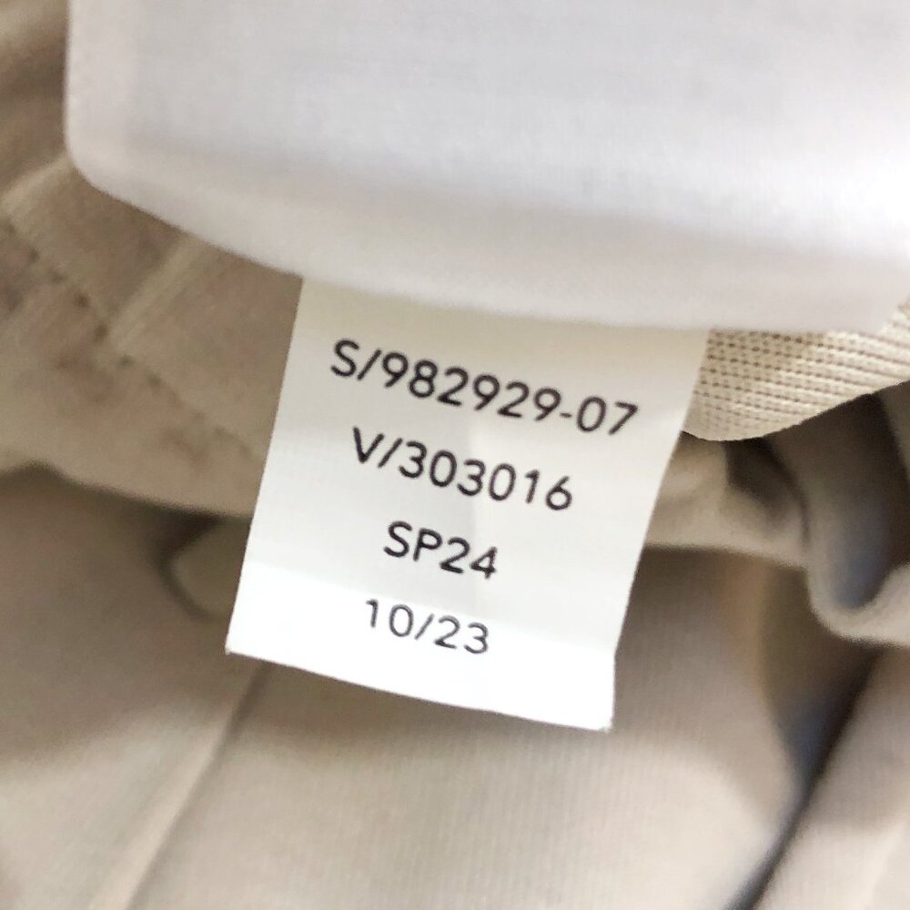 EUC ATHLETA Seasoft Mid-Rise Straight Crop Pant 982929 in Abalone Ivory Grey XL - Picture 15 of 15
